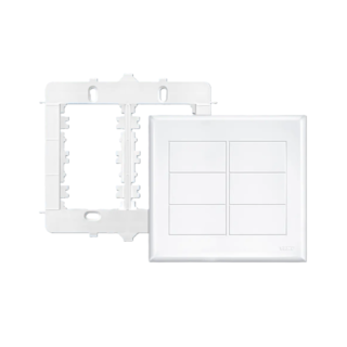 Placa Cega 4" x 4" com Suporte Evidence Fame 2888
