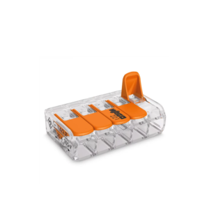 Conector Emenda Wago 5 vias 221-415