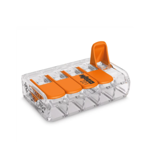 Conector Emenda Wago 5 vias 221-615